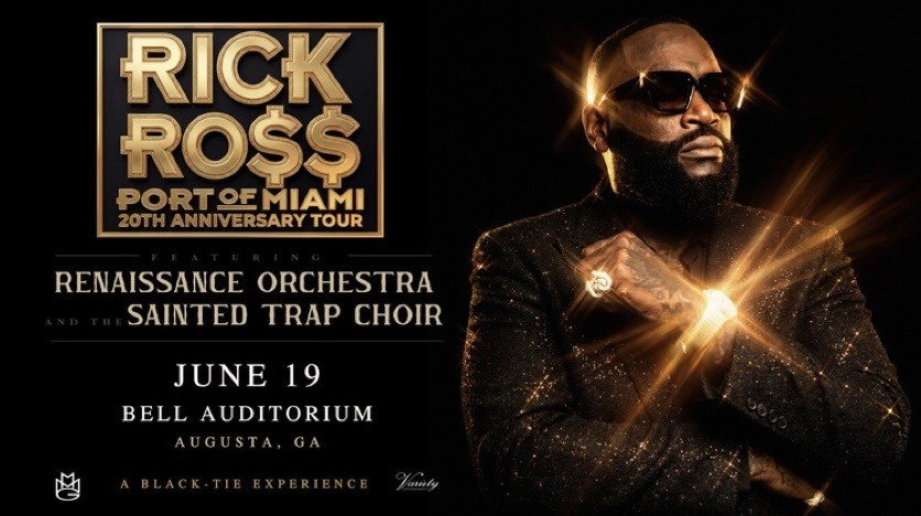 Win tickets to Rick Ross at Bell Auditorium Augusta GA
