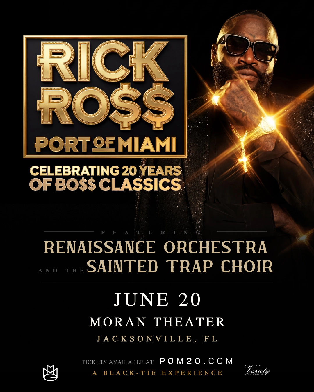 Win tickets to Rick Ross at Moran Theater Jacksonville FL