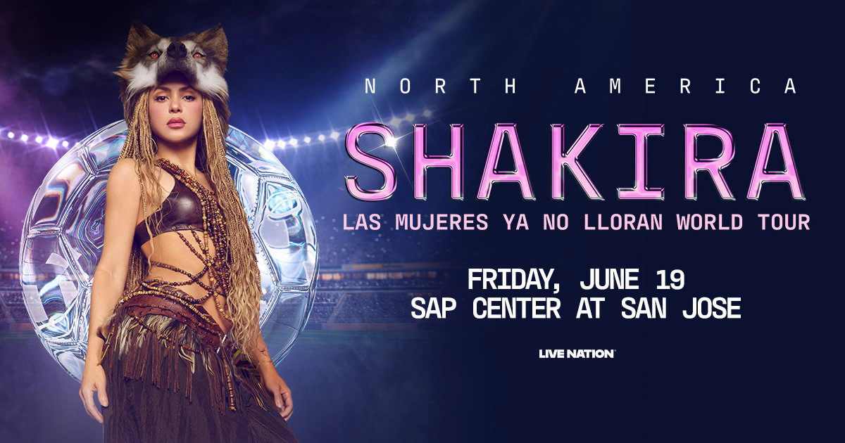 Win tickets to Shakira at SAP Center San Jose CA