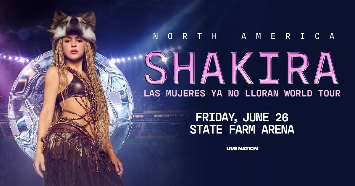 Win tickets to Shakira at State Farm Arena Atlanta GA