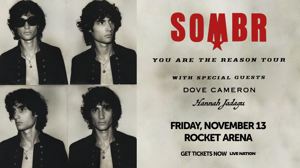 Win tickets to Sombr at Rocket Arena Cleveland OH
