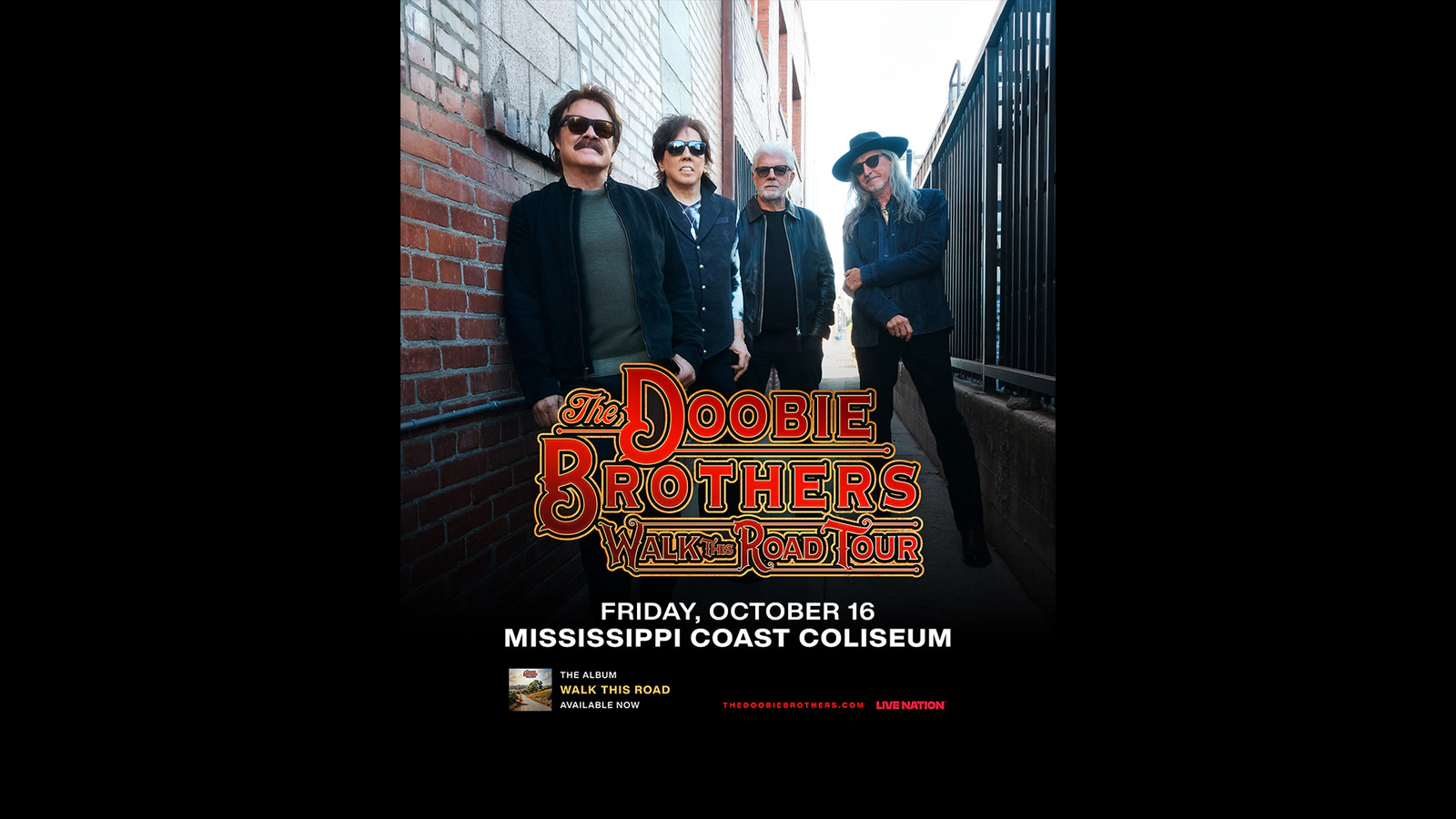 Win tickets to The Doobie Brothers at Mississippi Coast Coliseum Biloxi MS