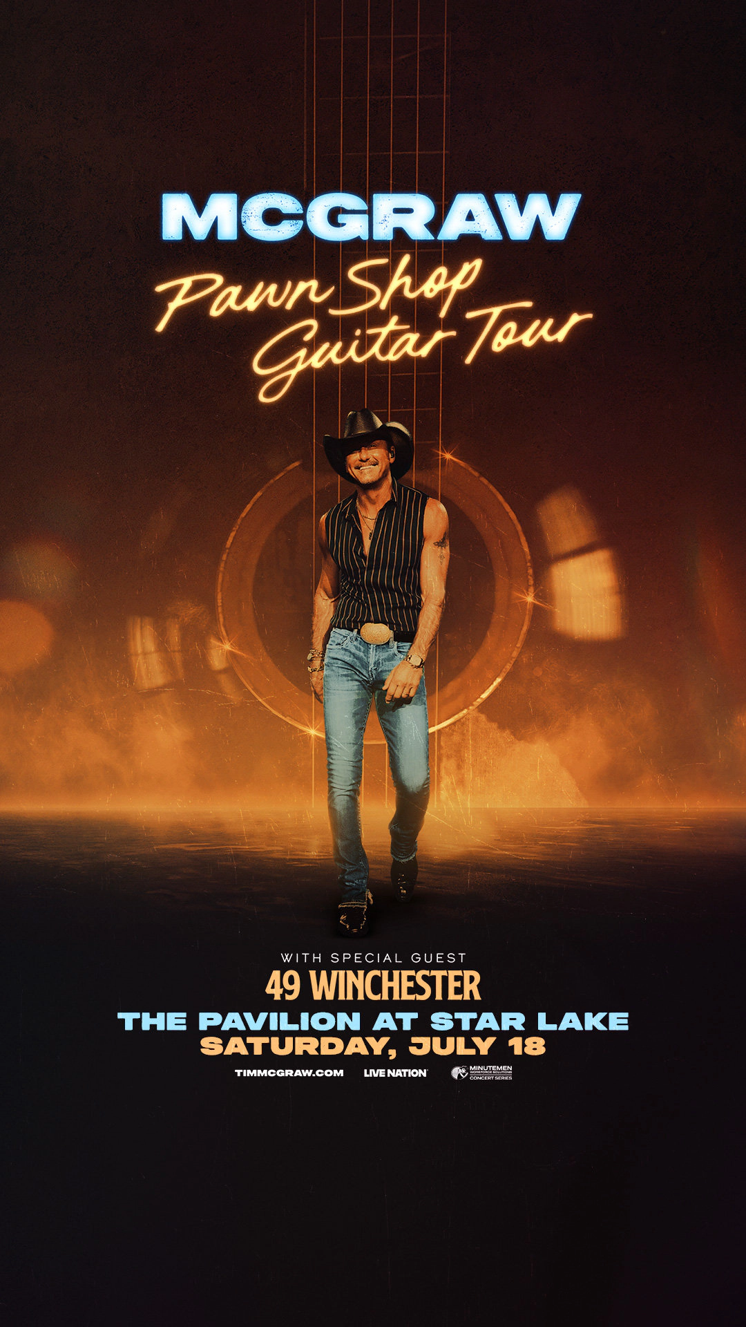 Win tickets to Tim McGraw at The Pavilion at Star Lake Burgettstown PA