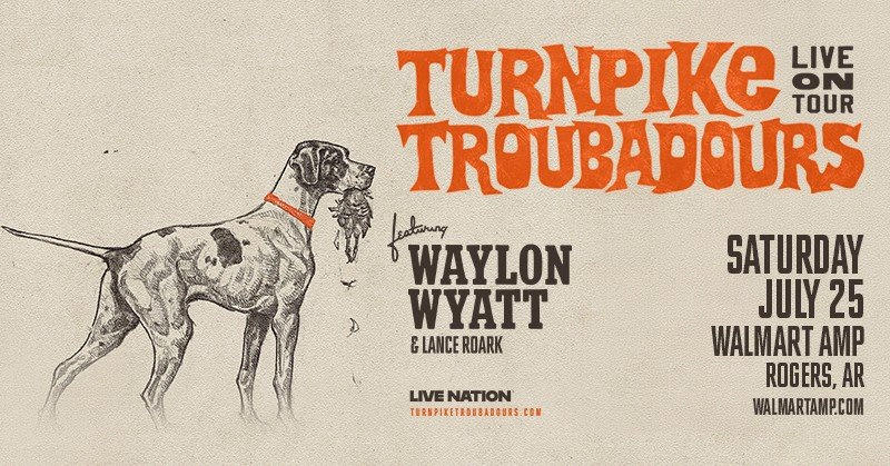 Win tickets to Turnpike Troubadours at Walmart Amp Rogers AR