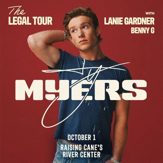 Win tickets to Ty Myers at Raising Cane