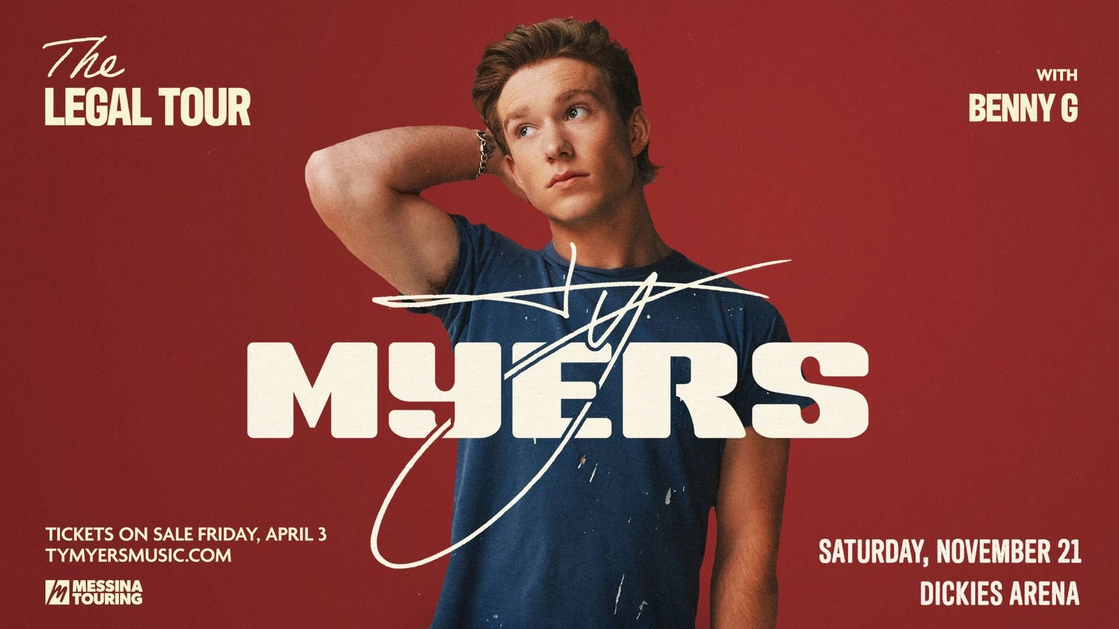 Win tickets to Ty Myers at Dickies Arena Fort Worth TX