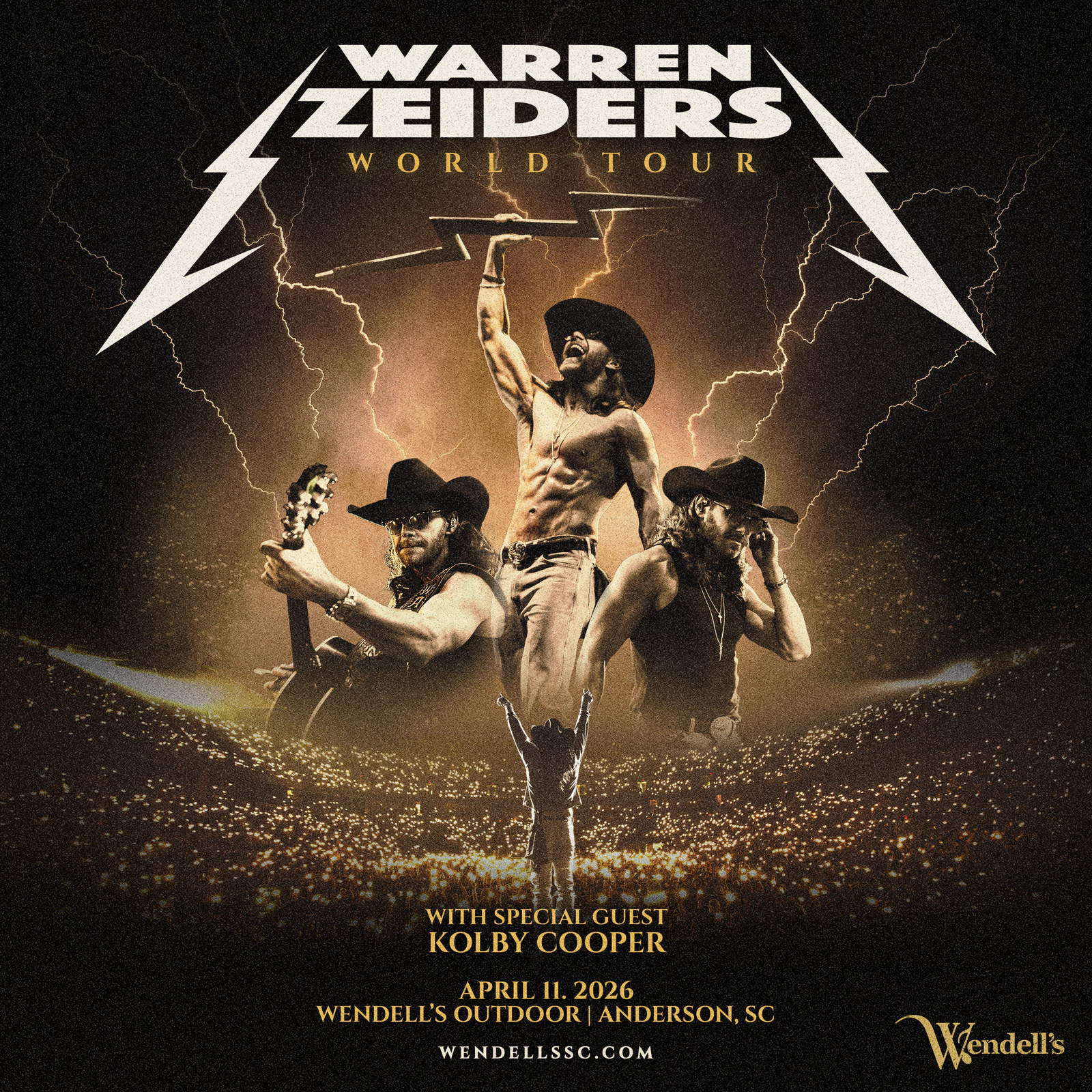 Win tickets to Warren Zeiders at Wendell