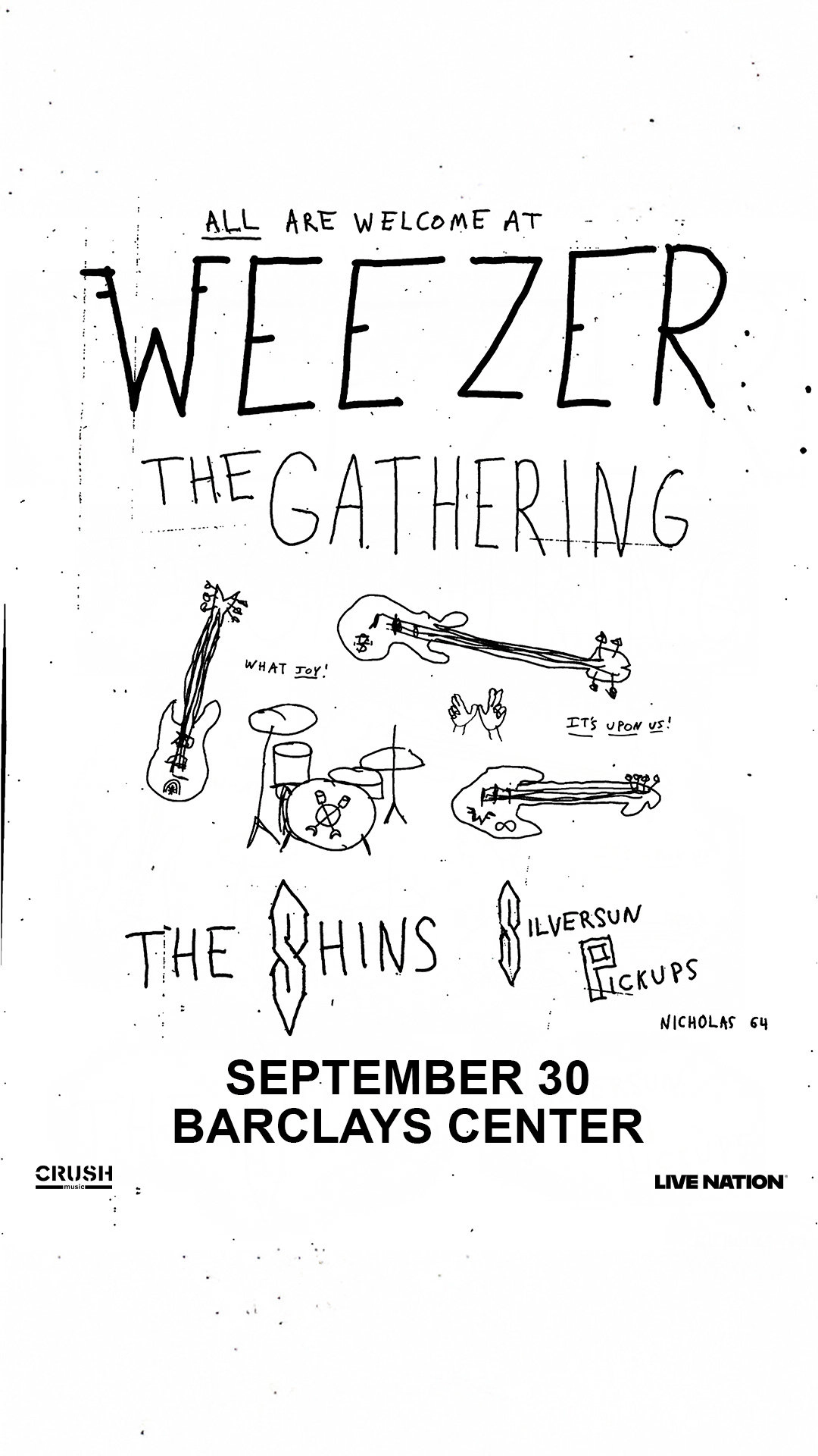 Win tickets to Weezer at Barclays Center Brooklyn NY