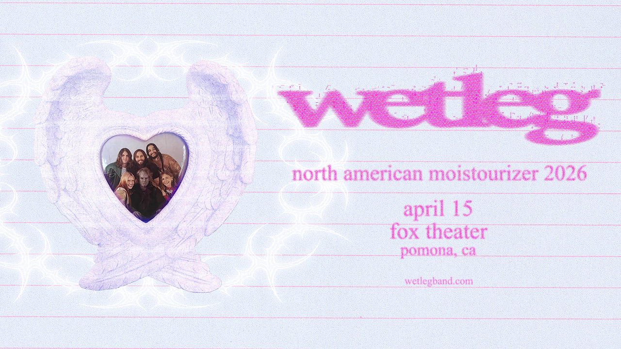 Win tickets to Wet Leg at Fox Theater Pomona CA