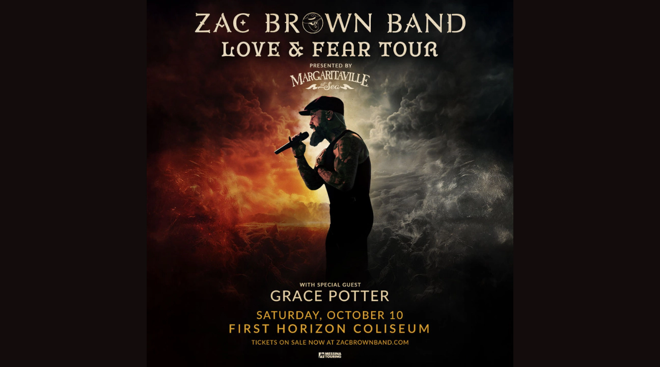 Win tickets to Zac Brown Band at First Horizon Coliseum Greensboro NC