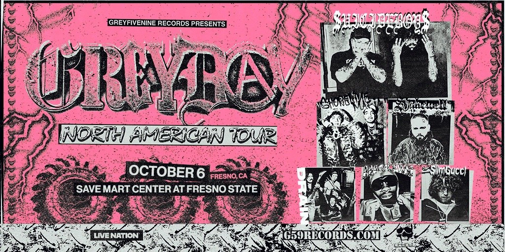 Win tickets to $uicideboy$ at Save Mart Center Fresno CA